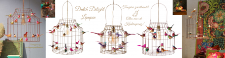 Dutch Dilight vogeltjes lamp  banner tangara groothandel 063